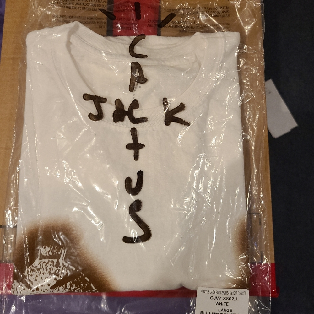 TRAVIS SCOTT CACTUS JACK for verzuz large t